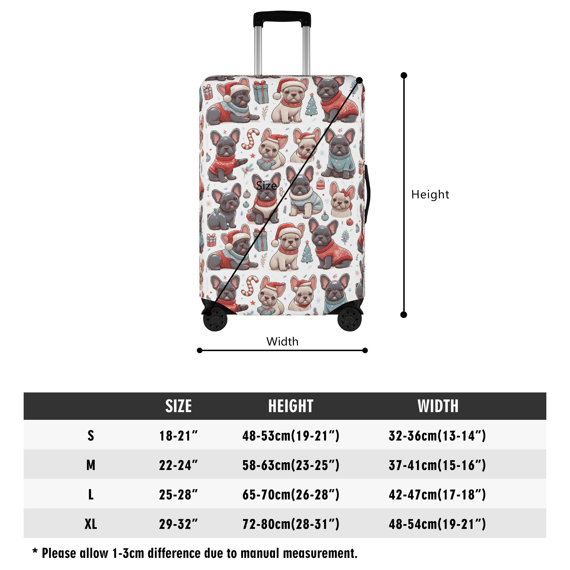 Bulldog Durable Jimmy - Comfortable Luggage Cover Dog Supplies