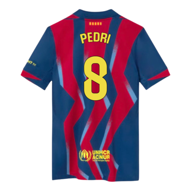 Outstanding 2025-2026 Fcb Fourth Jersey (kids) (pedri 8)