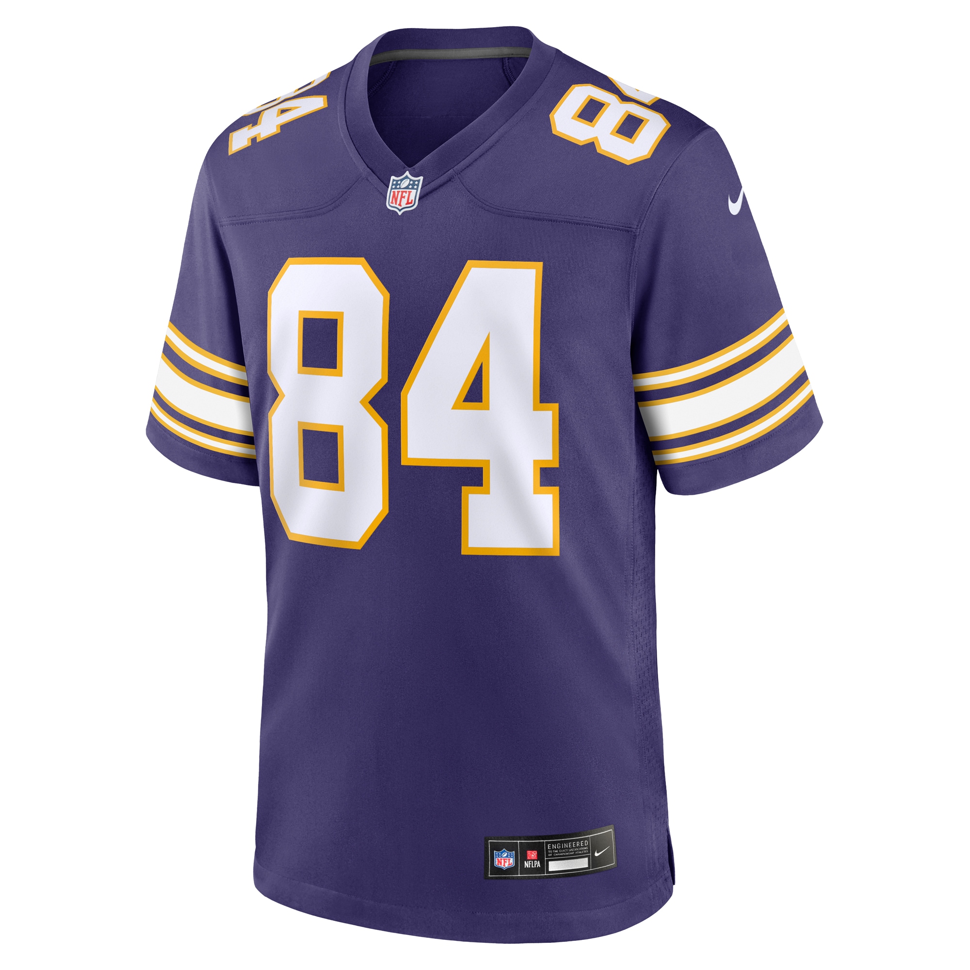 [SJH] Randy Moss Minnesota Vikings Classic Retired Player Game Jersey - Purple