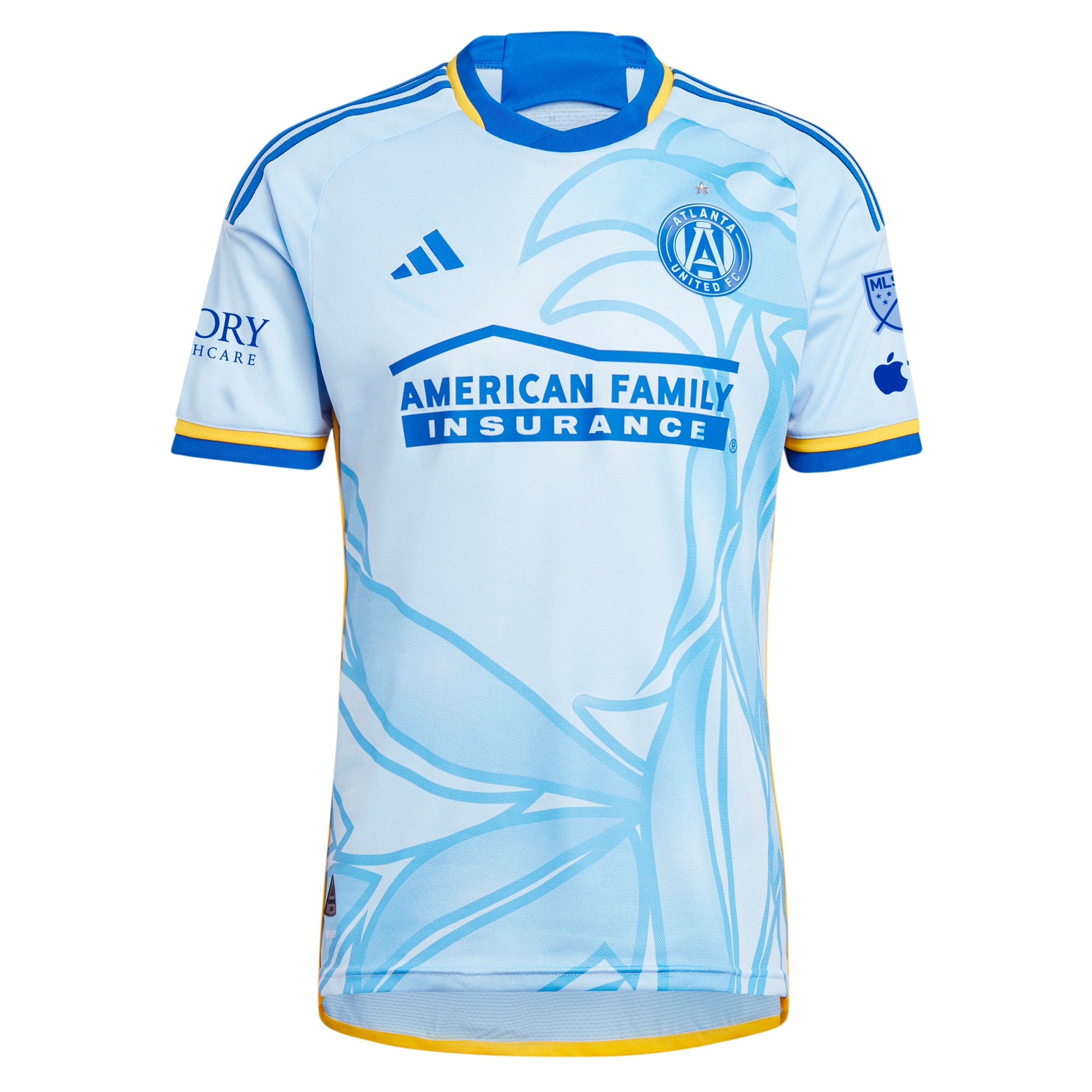 [LK] Miguel Almiron Atlanta United FC 2024 The Resurgens Kit Authentic Player Jersey - Light Blue