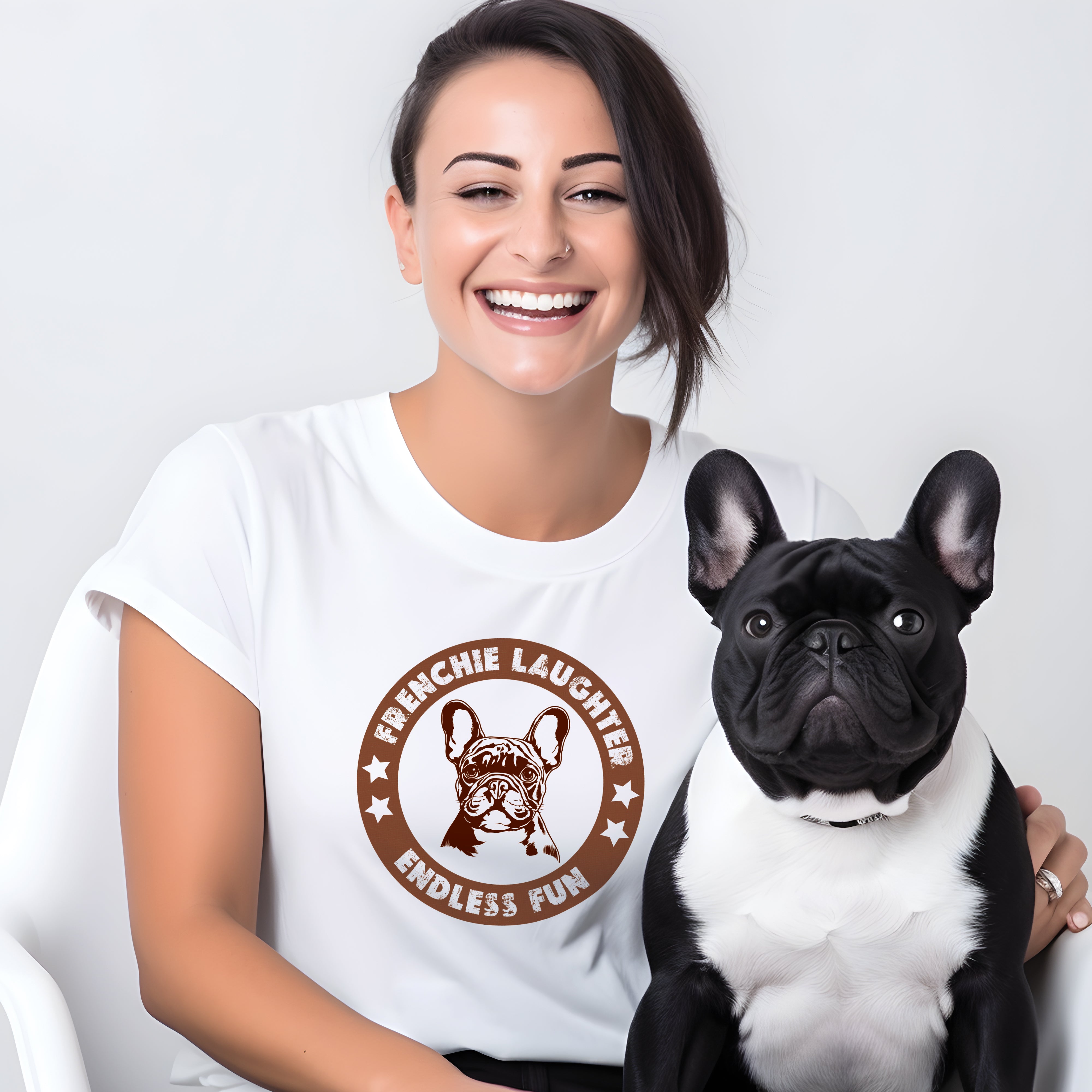 French Bulldog Fun Frenchie Unisex T Shirt Durable Dog Item