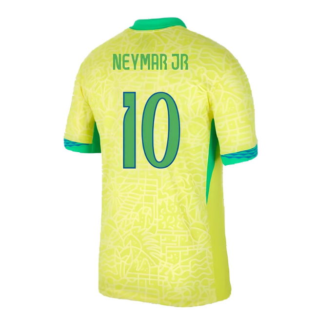 Official 2024-2025 Brazil Home Shirt (Neymar Jr 10) Cup