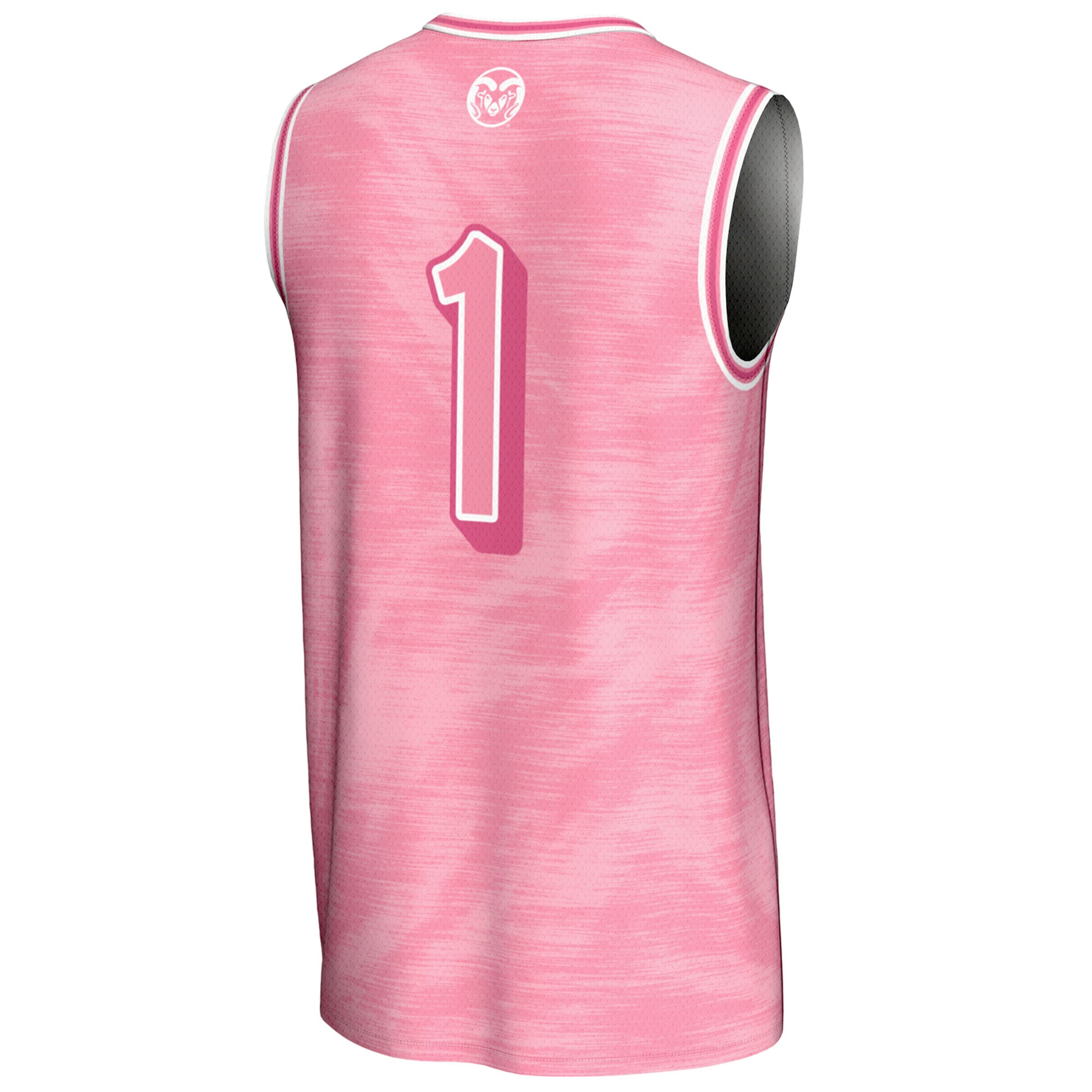 #1 Colorado State Rams GameDay Greats Unisex Lightweight Basketball Fashion Jersey - Pink