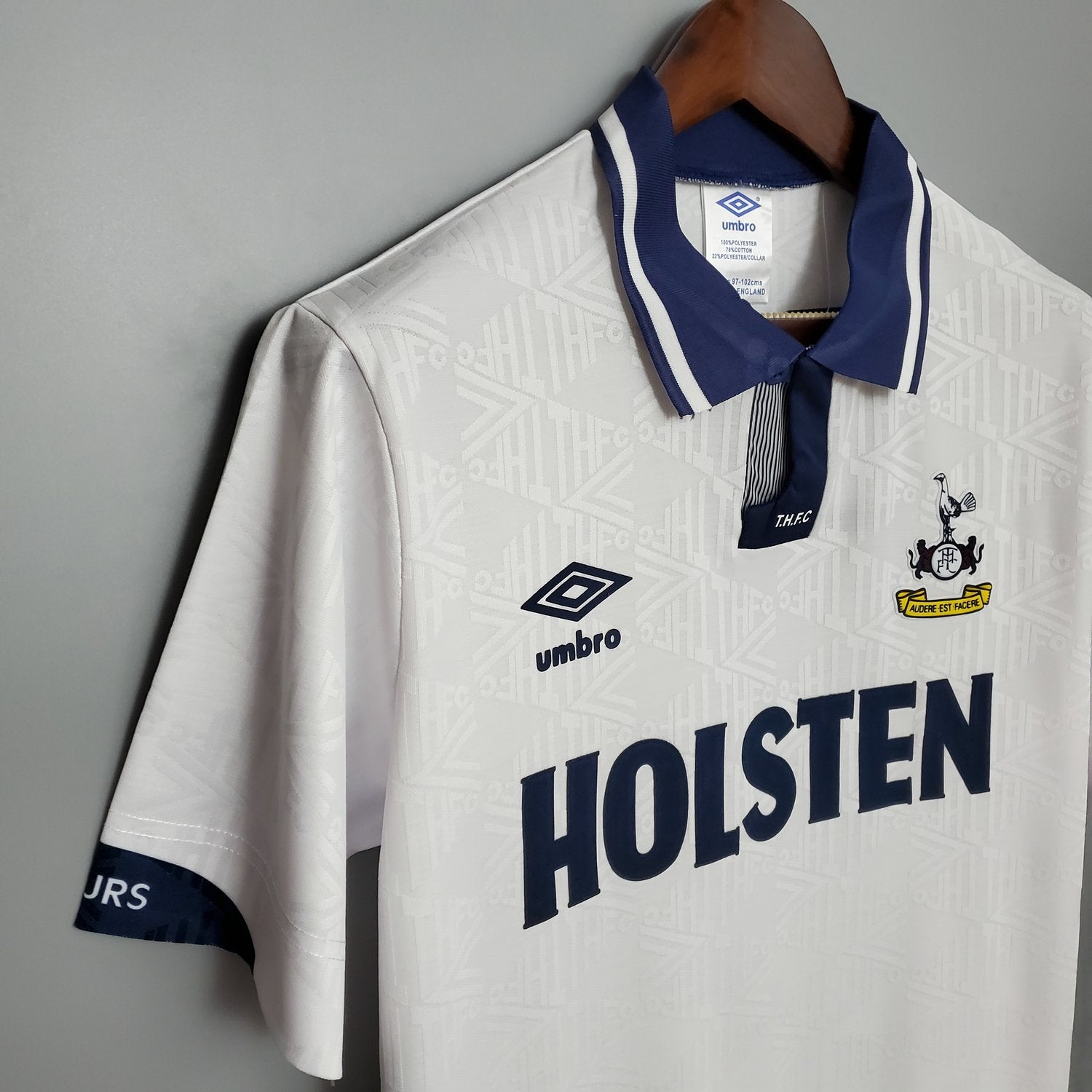 1991-1993 Tottenham Home kit