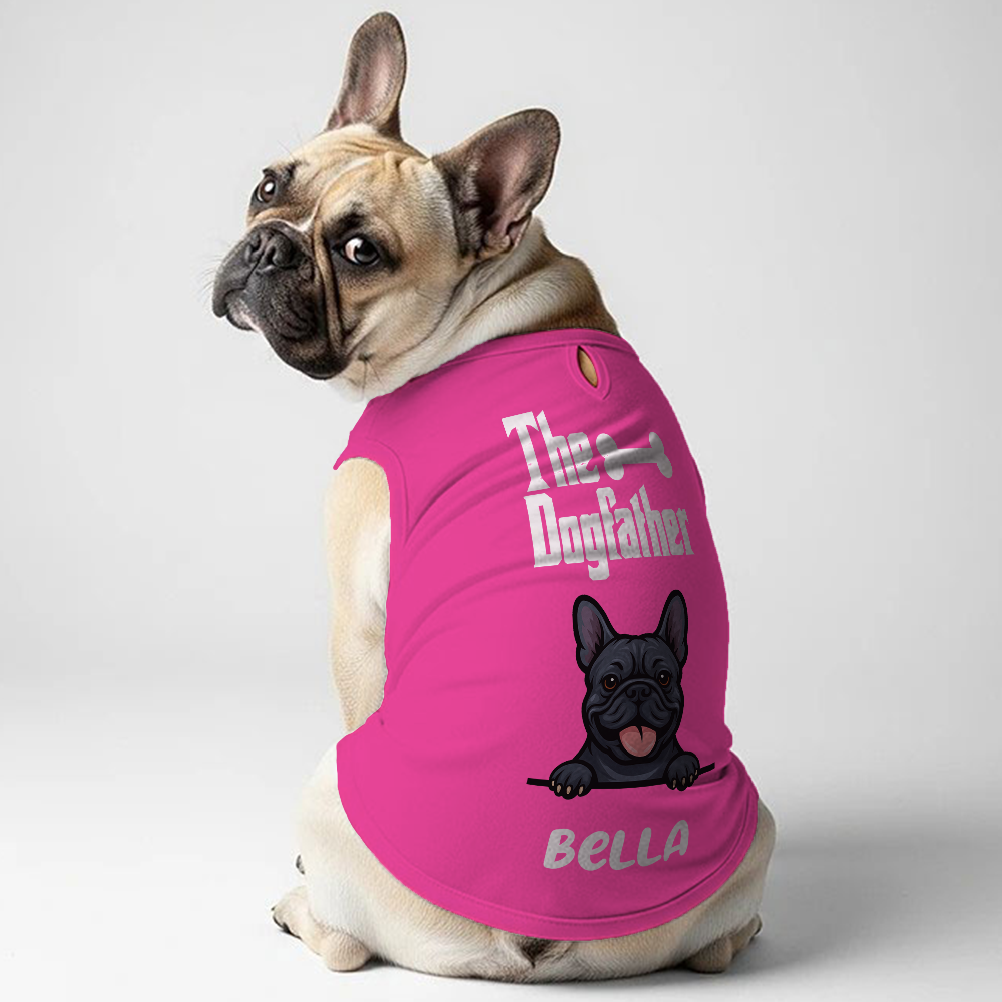 | Custom Dog T-shirt For French Bulldogs Everyday Use | Stylish Look