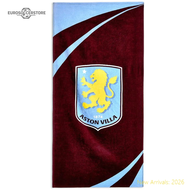 Premium Aston Villa Fc Towel - Premium Quality Football Apparel For
