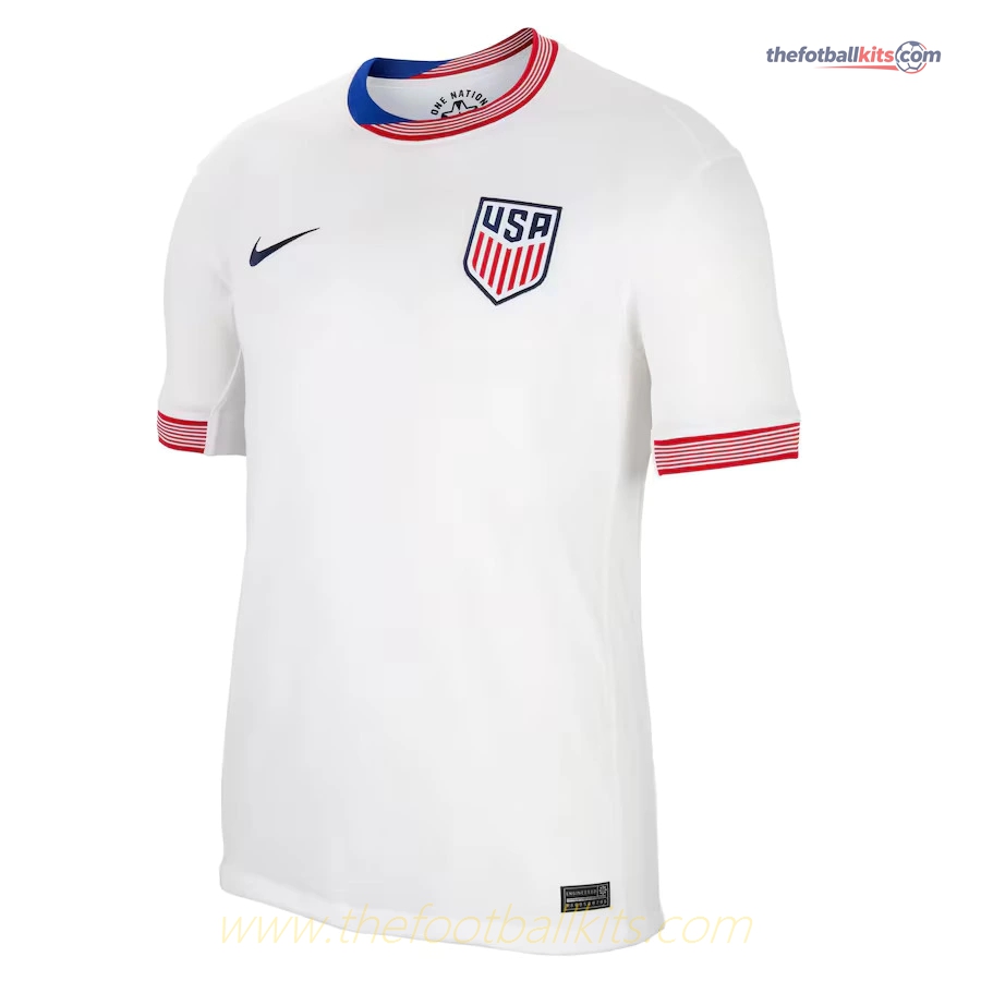USMNT Home Soccer Shirt 2024 Edition
