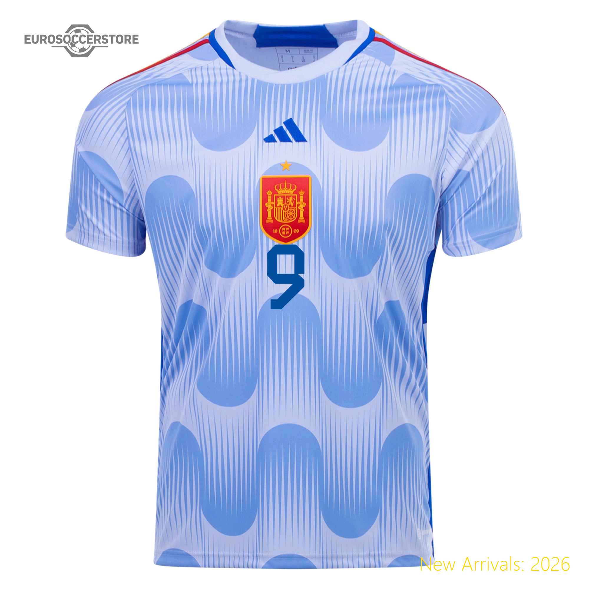 Officially Approved Premium Kids Esp Football Star Away Jersey 2022