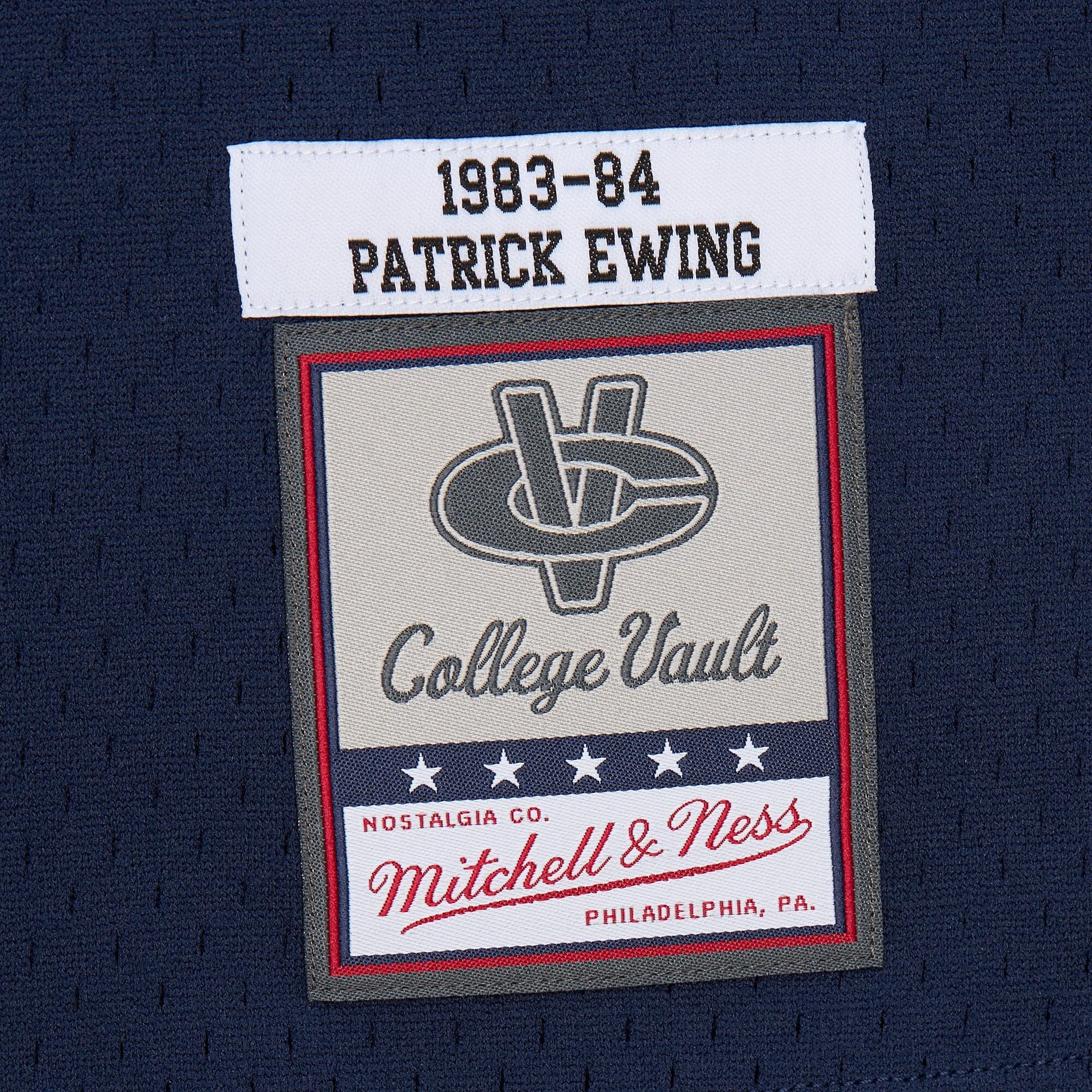 [NJP] Patrick Ewing Georgetown Hoyas 1983/84 Jersey - Navy