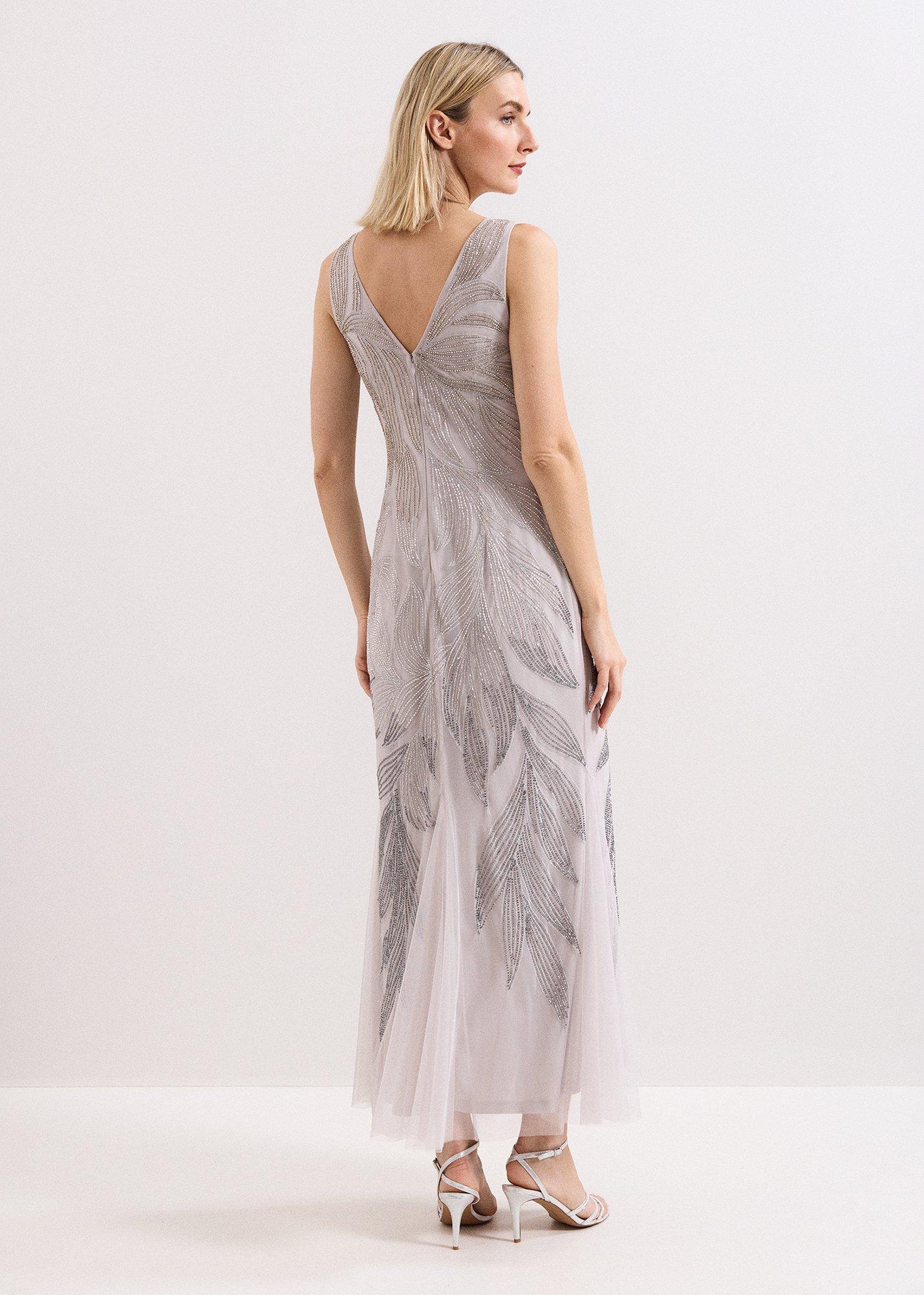 Reina Beaded Maxi Dress