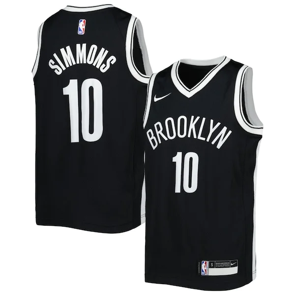 Ben Simmons BKN Swingman Jersey - exclusive NBA - Black NBA game-day