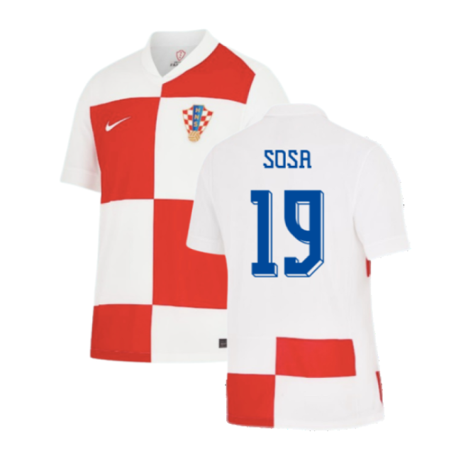 Croatia 2024-2025 Top Home Jersey - Athletic Ventilation