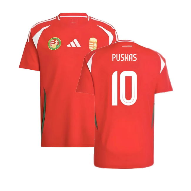 Hungary National Team Top Tier Home Player Jersey (PUSKAS 10)