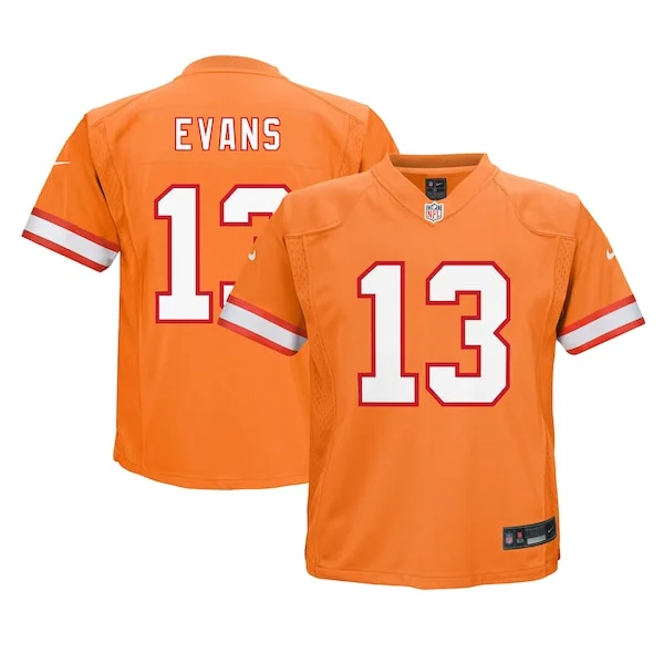 None Mike Evans Game Jersey - Orange | NFL Player Jersey | NFL Footbal