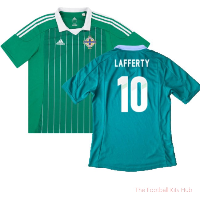 Northern Ireland 2012-13 Home Shirt (S) (Excellent) (Lafferty 10)