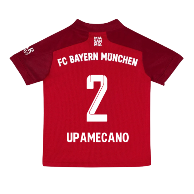 2021-2022 Bayern Home Trendy Kit (UPAMECANO 2) Quick Dry