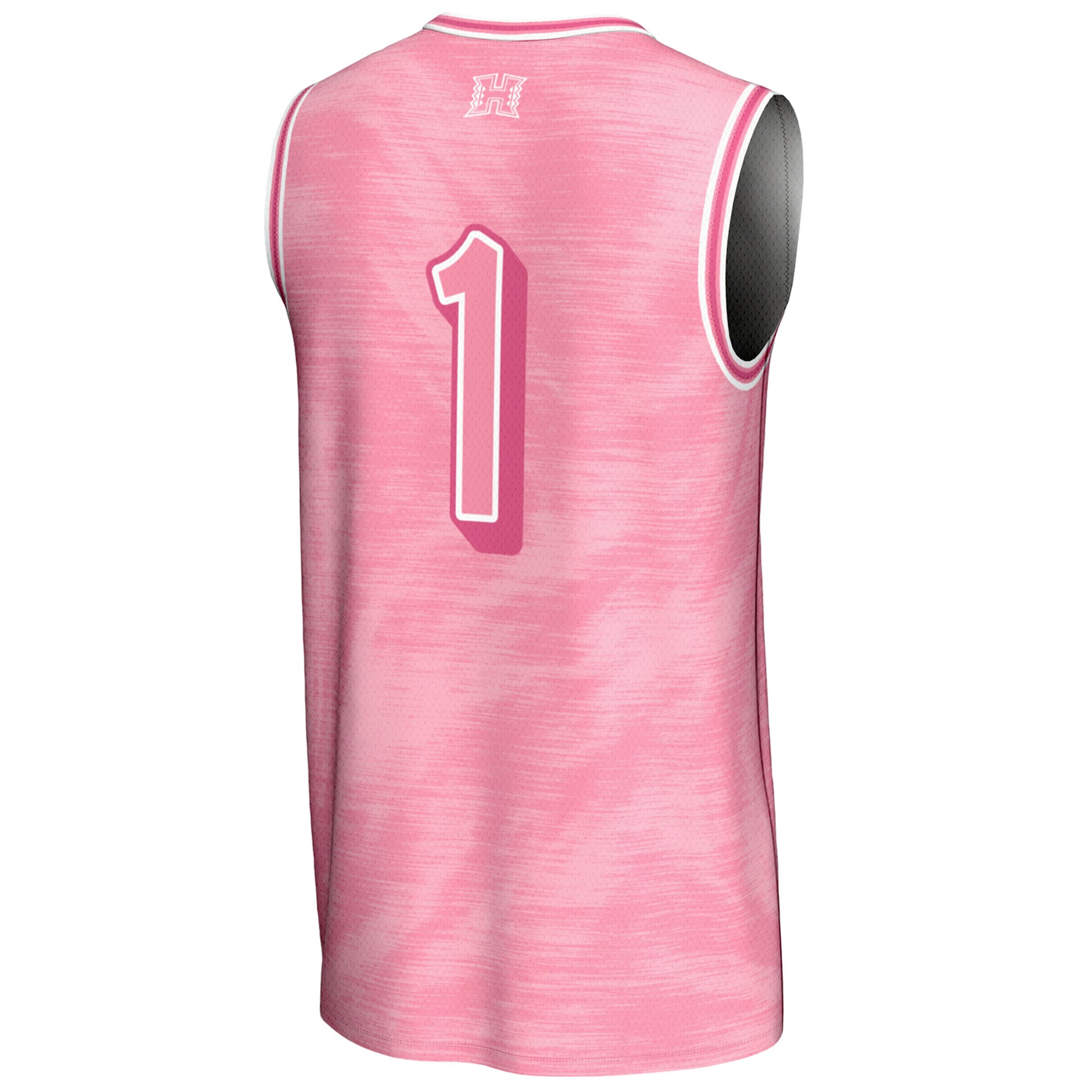 #1 Hawaii Rainbow Warriors GameDay Greats Unisex Lightweight Basketball Fashion Jersey - Pink
