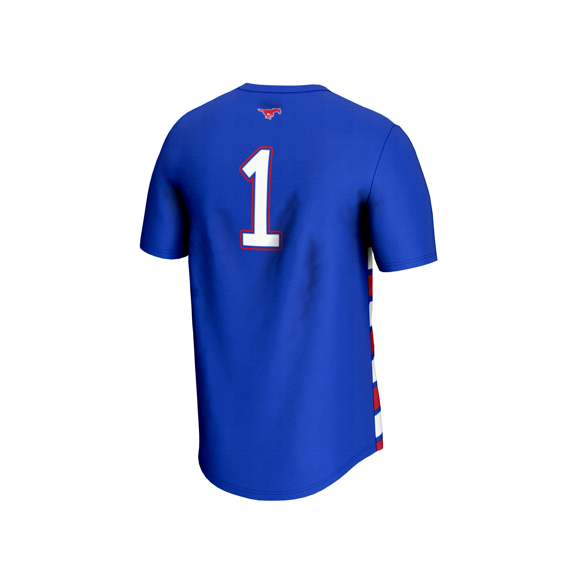[LK] SMU Mustangs GameDay Greats Unisex Lightweight Soccer Fashion Jersey - Royal