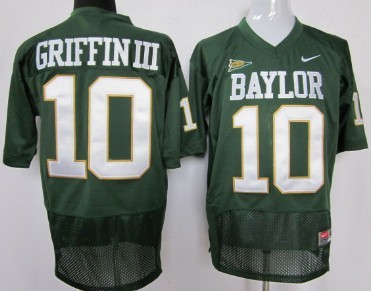official licensed Men's None Robert Griffin #10 Green 2024 Football