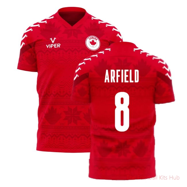 [LK] Canada 2025/26 Home Football Kit (Viper) (Arfield 8)