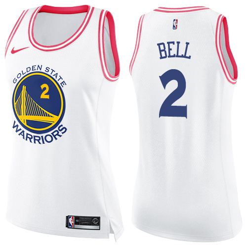 Golden State Jordan Bell #2 High-Quality 2024 Icon NBA Swingman
