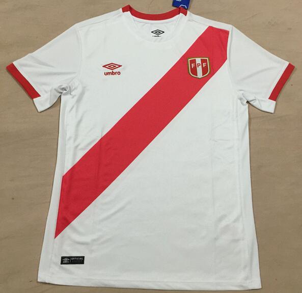 Official Shop Cheap Peru Soccer Jersey Football Shirt Home 201617