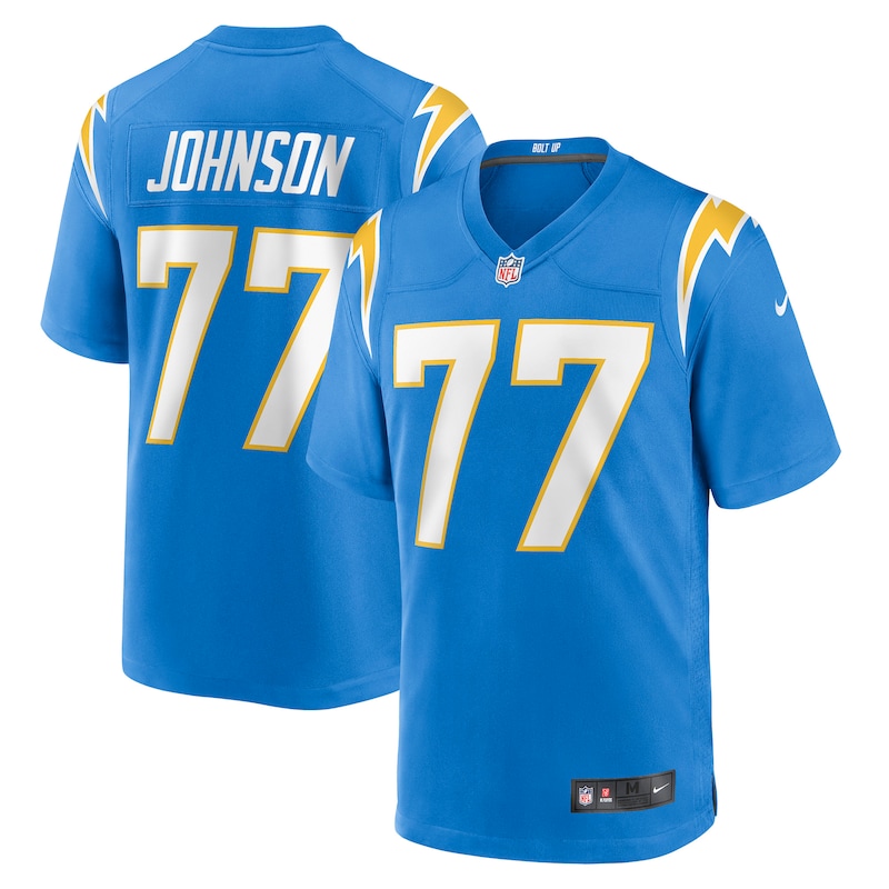 None Zion Johnson Los Angeles Chargers Football Franchise Limited E...