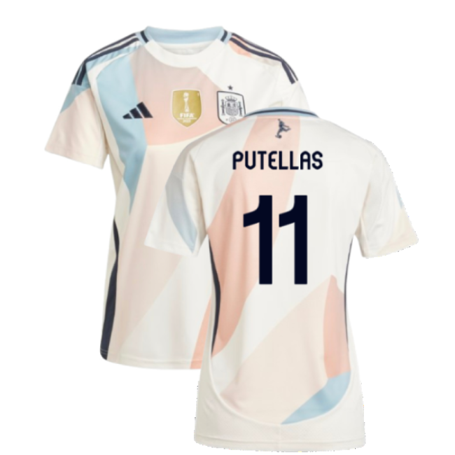 Football Team Womens Putellas Exclusive Jersey Performance Fabric