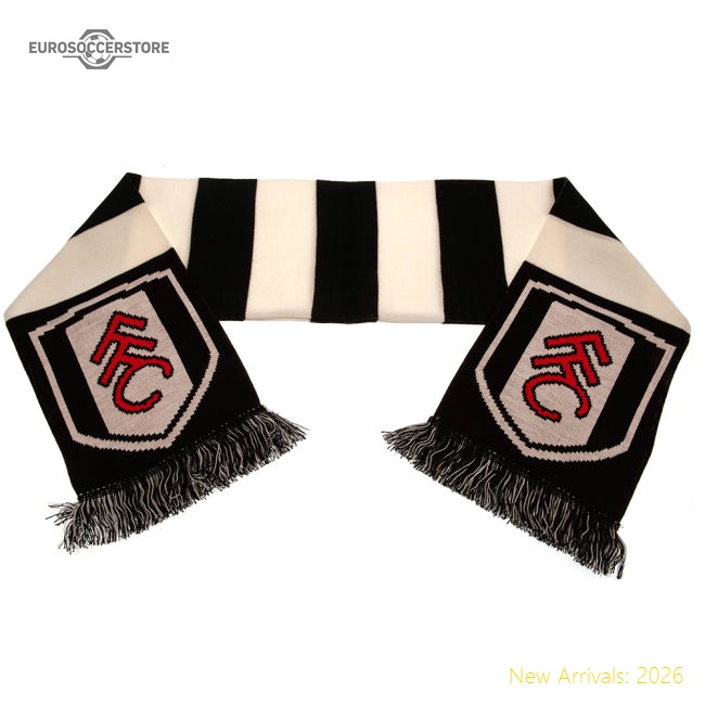 Professional High-Quality Top-Grade Authentic Fulham FC Bar Scarf