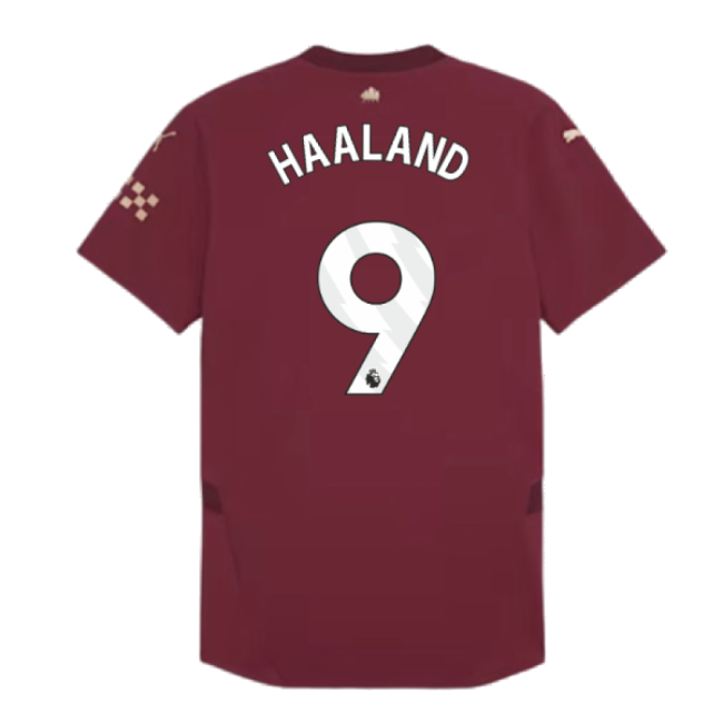 Authentic Shirt wpackaging Haaland Premium 9 2024-2025 Man City Third