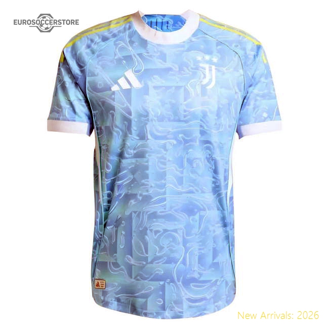 Premium-grade 2025-2026 Bianconeri Authentic Away Shirt
