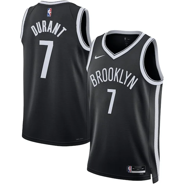 Kevin Durant BKN Elite Basketball Jersey - Cost-Effective