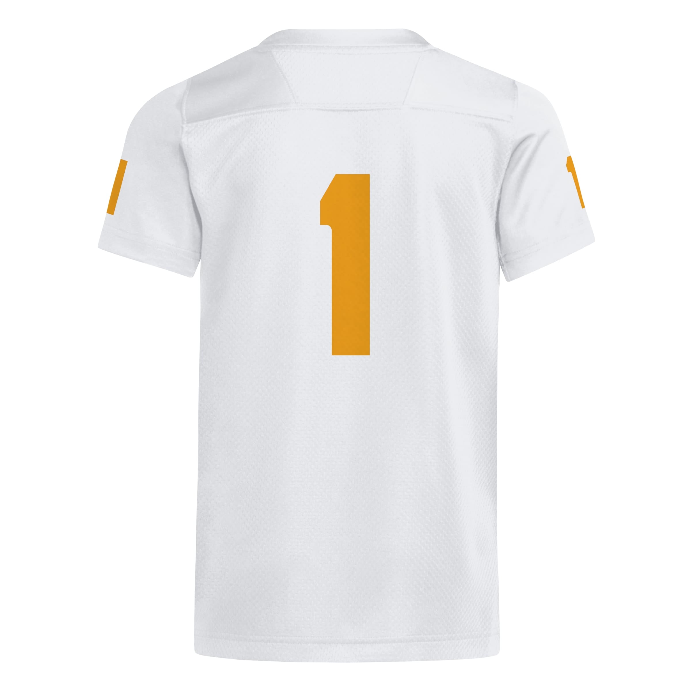 Youth #1 White Tennessee Volunteers Football Jersey