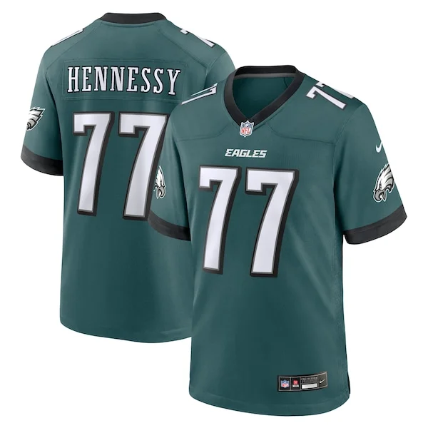 None Matt Hennessy Game Jersey - Green | NFL Player Jersey | NFL Footb