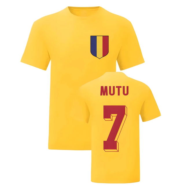 Match Worn Style Romania Home Pro Shirt 2025-2026 (1)
