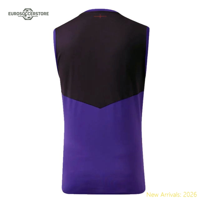 2024-2025 England Rugby Sleeveless Jersey (Violet) - Kids