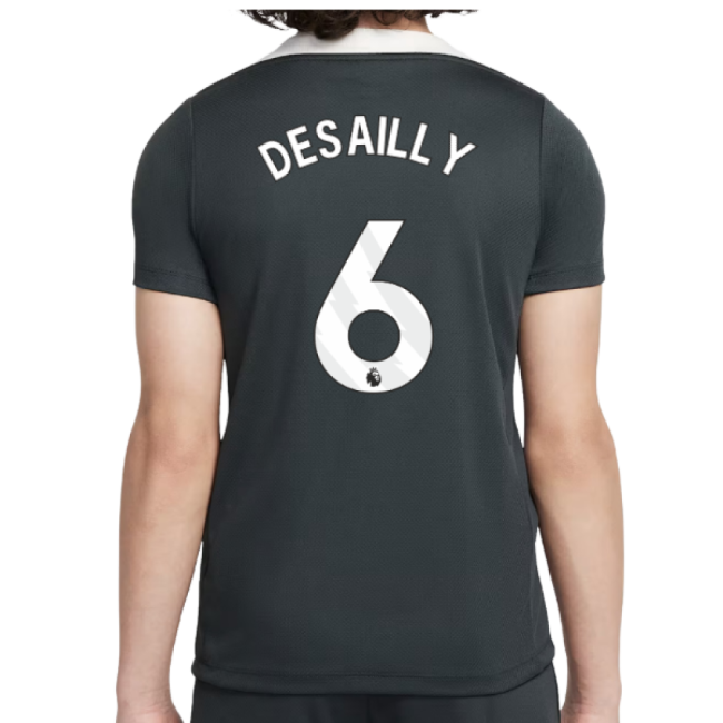 Chelsea Chelsea Strike Training Shirt Green Kids Desailly #6 Top T...