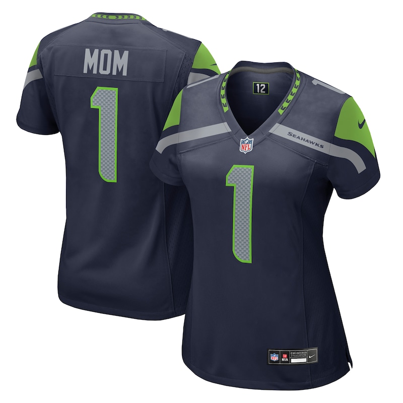 None Number 1 Mom Seattle Seahawks NFL Team Fan Favorite Football Appa
