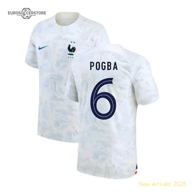 2022-2023 France Away Shirt (POGBA 6)