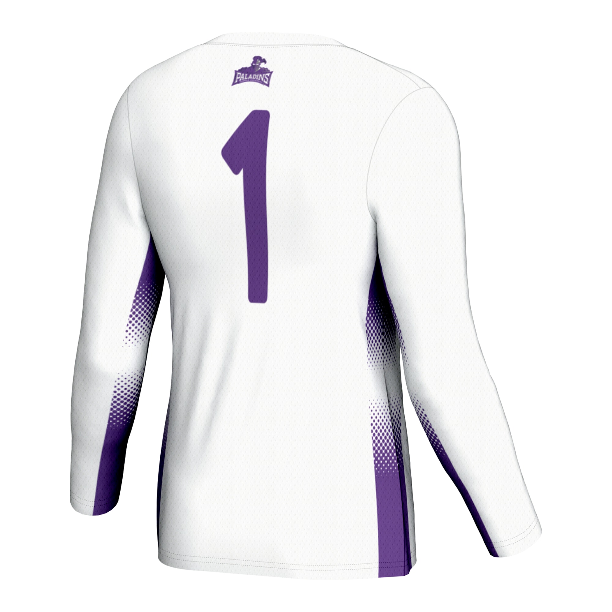 [NJP] Furman Paladins GameDay Greats Youth Lightweight Women's Volleyball Jersey - White