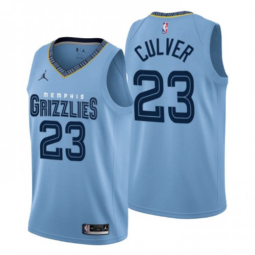 76ers Blue Memphis Grizzlies #23 Nike Jersey - Game Day Wear