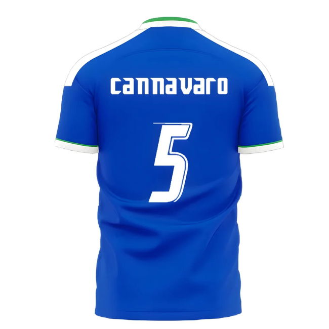 Italy 2006 Style Home Concept Shirt (Libero) (Cannavaro 5)