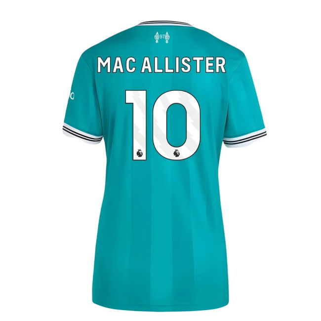 2025-20 Liverpool Official Third Soccer Jersey Mac Allister #10 L M...