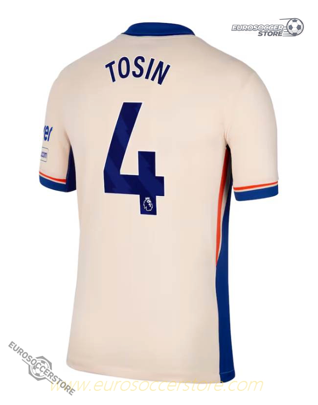 Away Jersey of Tosin for Chelsea in the 24-25 Season (Version 4)