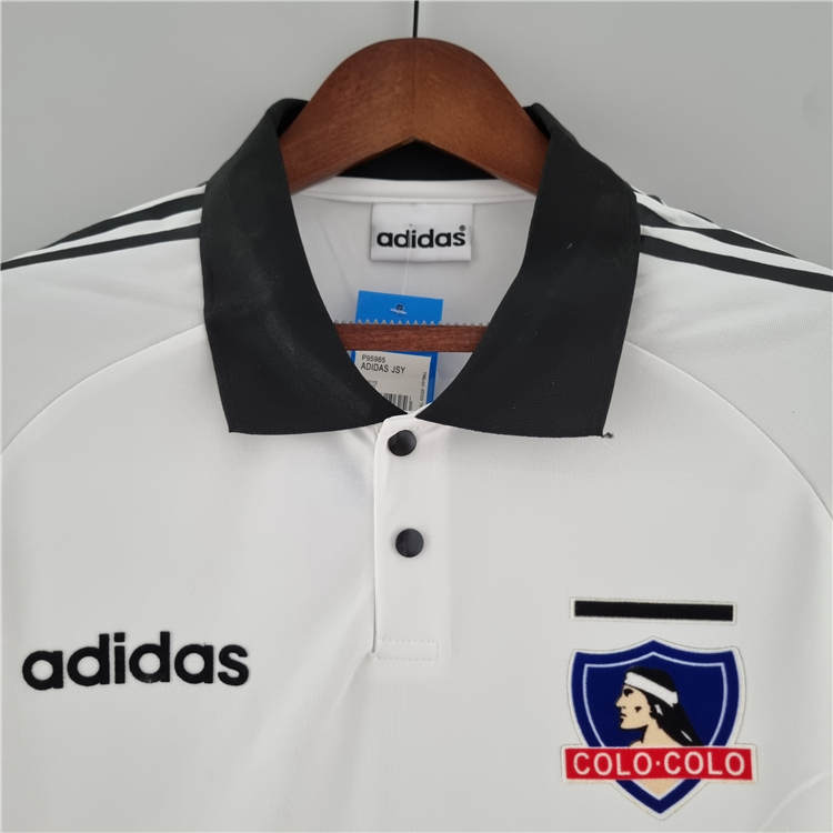 Colo-Colo Retro Soccer Jersey 9293 Home Football Shirt - Official