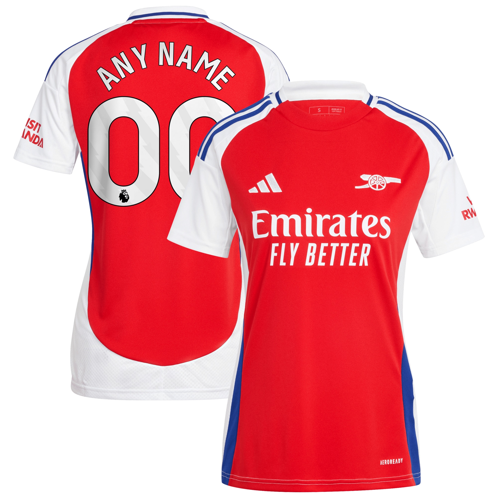 [JED] Youth Arsenal Women's 2024/25 Home Replica Custom Jersey - Red
