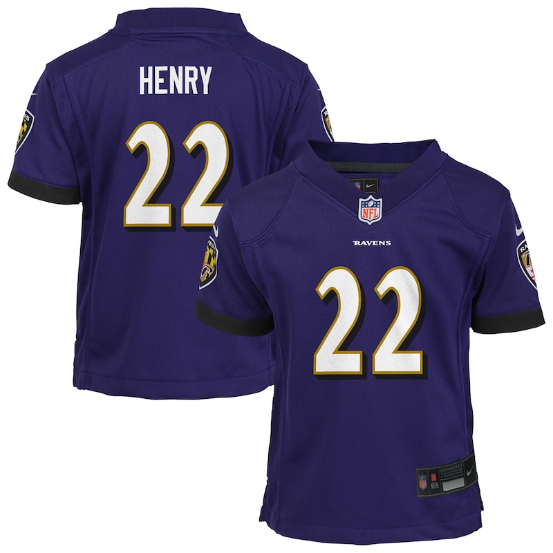 None Derrick Henry BAL Ravens Elite Game-Day Essential Football Appare