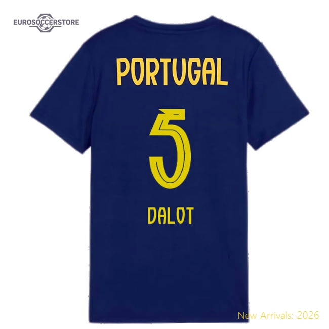 Football Team Kids Dalot Kid-approved Jersey Drycell Stretchy