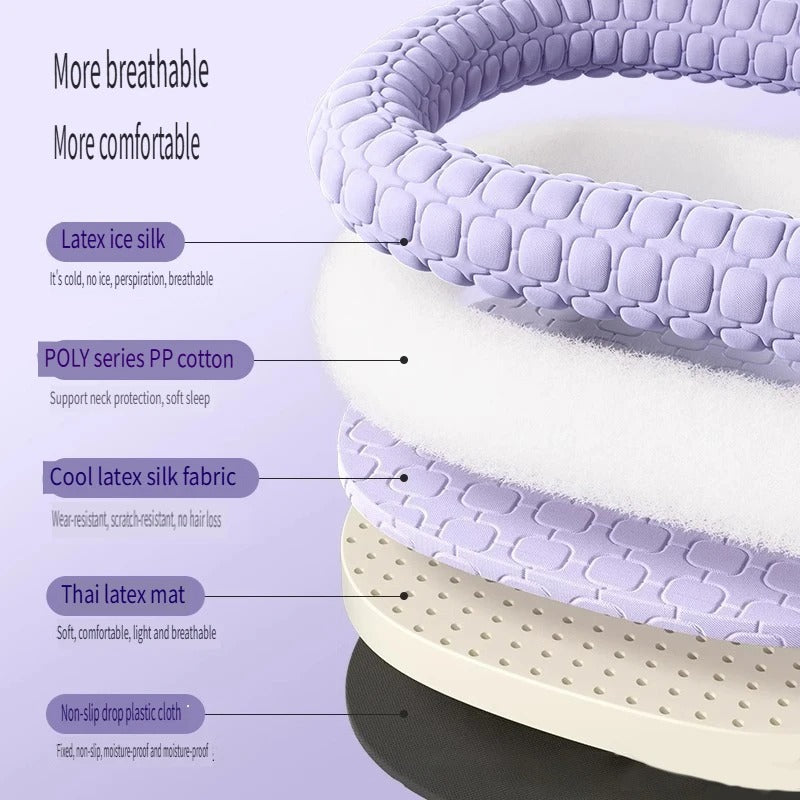 Vet-Approved Frostipad French Bulldog Summer Bed – Non-slip Ice Silk ...