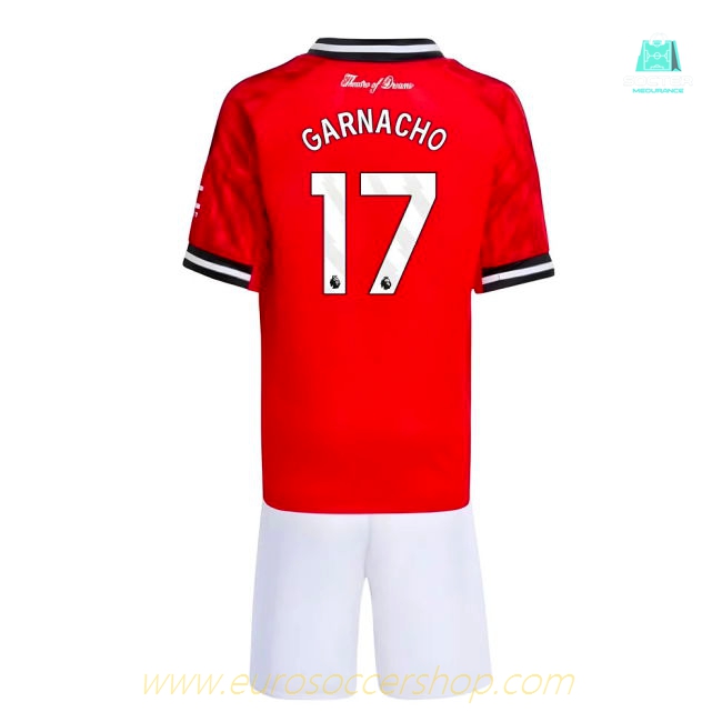 2025-2026 Man Utd Home Mini Kit (Garnacho 17)
